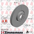 Zimmermann BRAKE DISC - STANDARD/COATED 150.2917.20